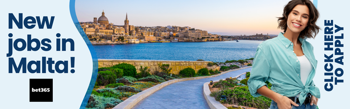 Work in Malta with bet365 30DC 2025