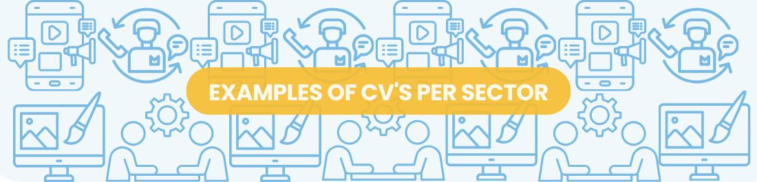 Examples of CV's Per Sector