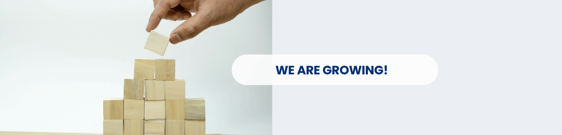We Are Growing!