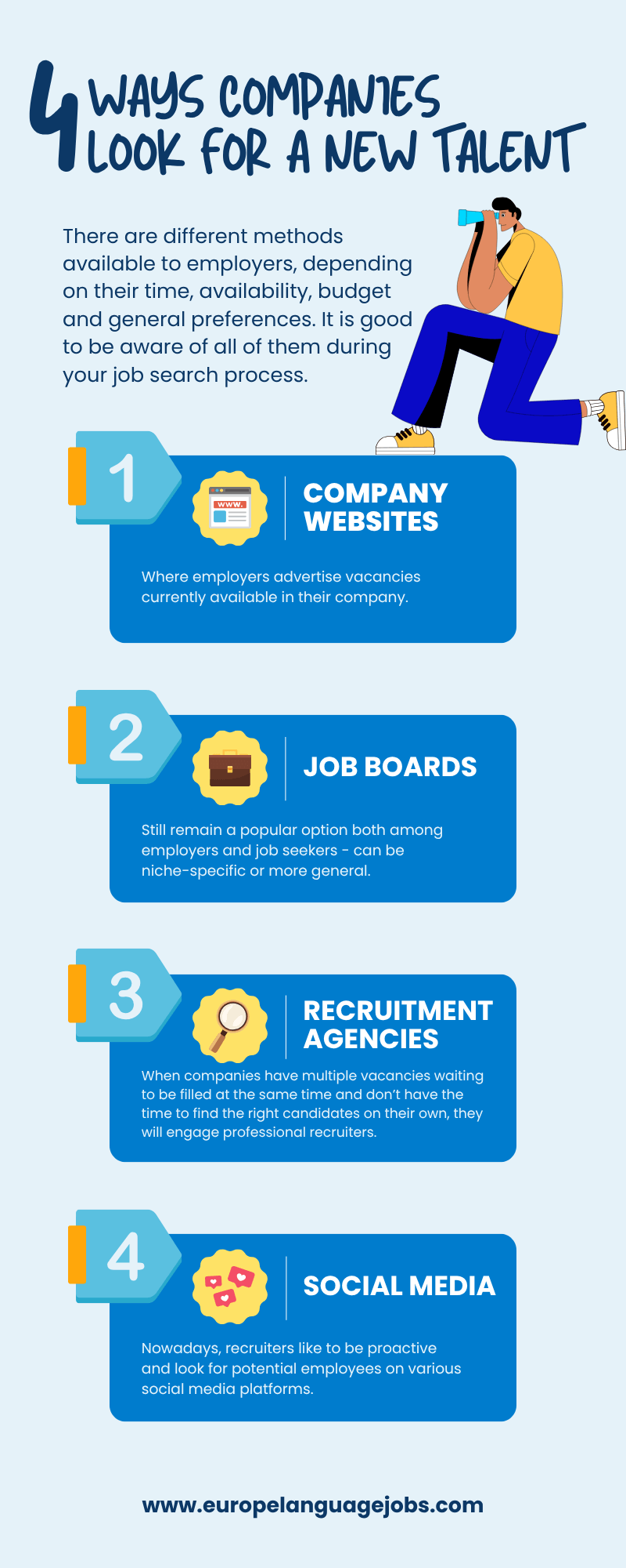 4 ways companies look for new talent